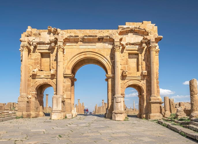 提姆加德城 Timgad